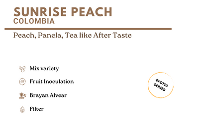 Sunrise Peach - Colombia