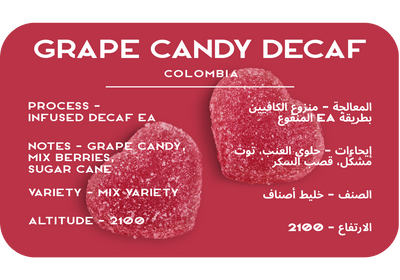 Grape Candy Decaf - Colombia