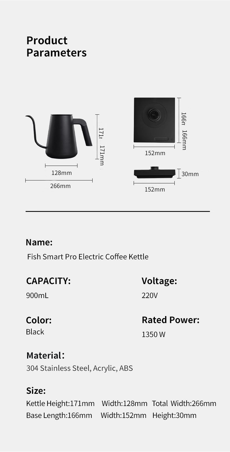 Smart Kettle Black