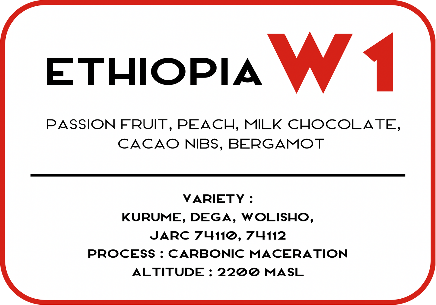 W1 - Ethiopia