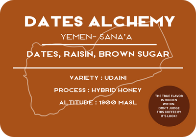 Dates Alchemy - Yemen Sana’a