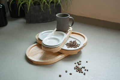 Loveramics wooden tray