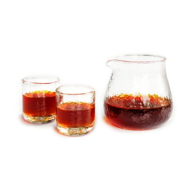 Timemore Chuiwen Patterned Glass Server Set