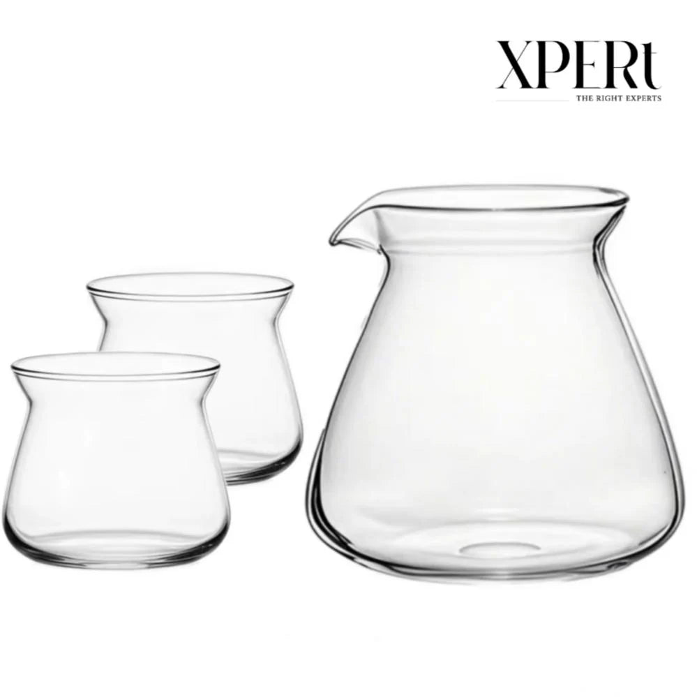 XPERT Vista Glass Coffee Server & Tasting Set