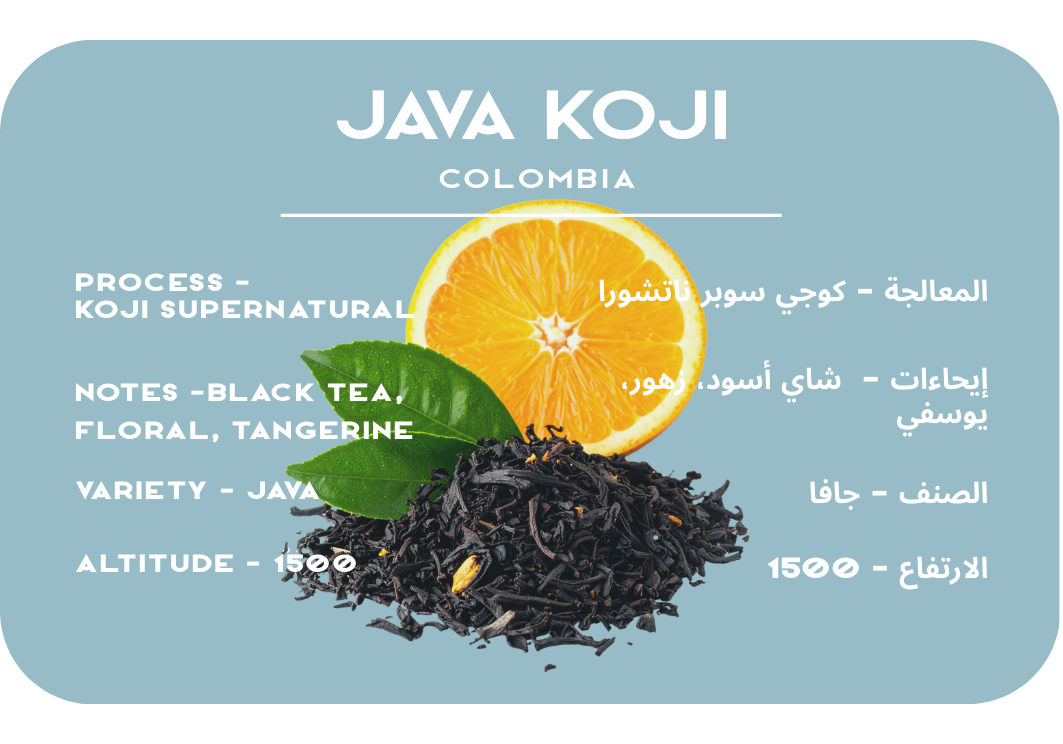 Koco Java Java Koji - Colombia – Bon and Bean Eco-Friendly Coffee Roaster