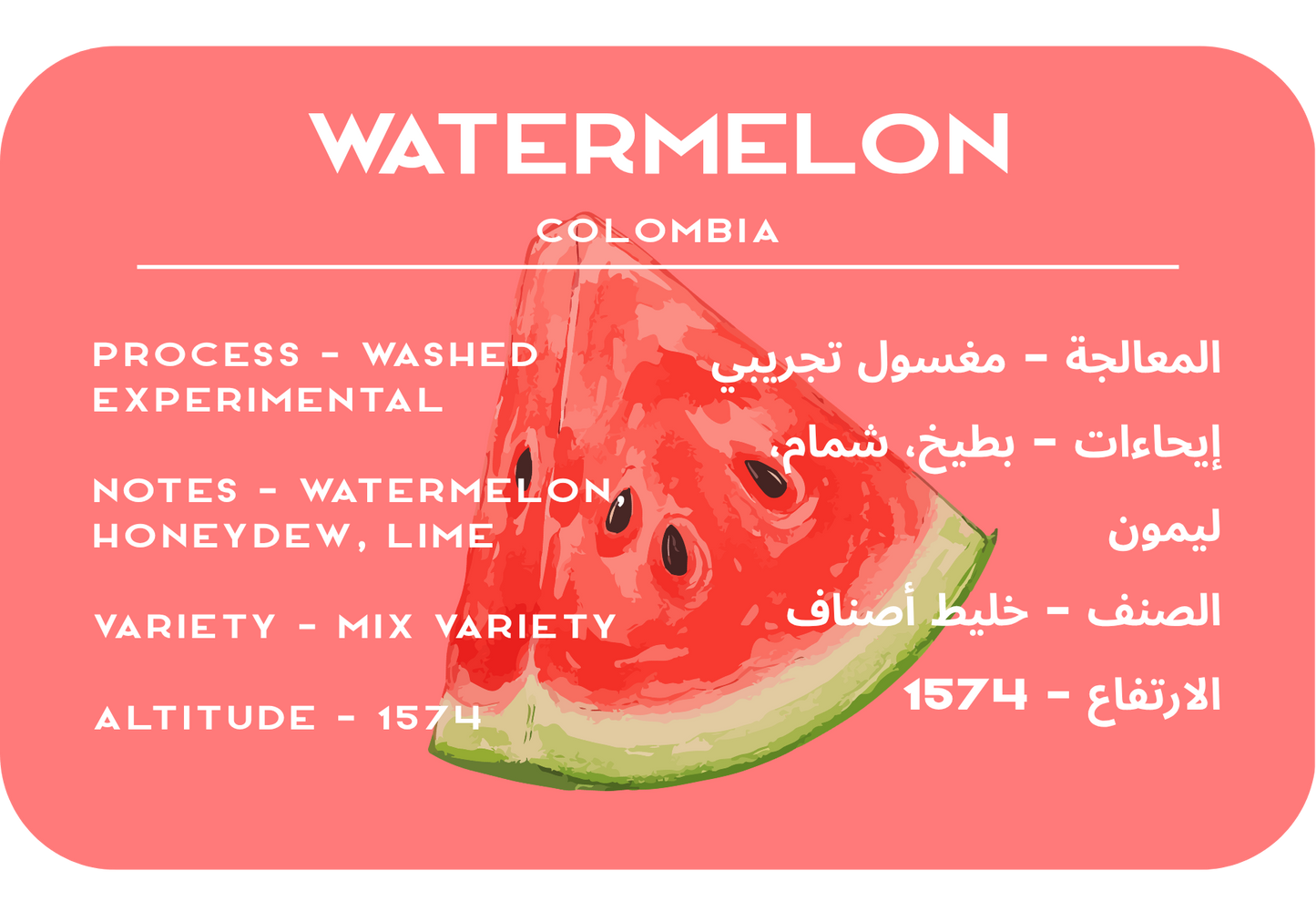 Watermelon - Colombia