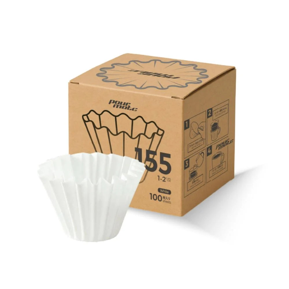 Pour Mate Wave Coffee Paper Filters - B75